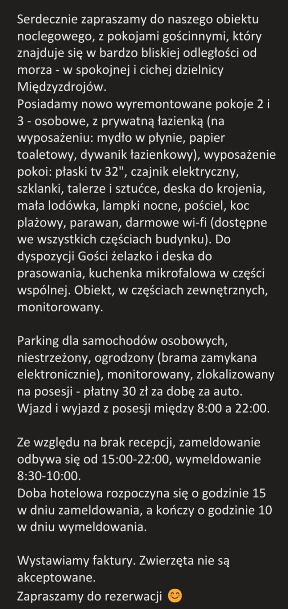Pokoje Goscinne Gasowscy Dzieci Od 12 Roku Zycia Miedzyzdroje Exteriör bild